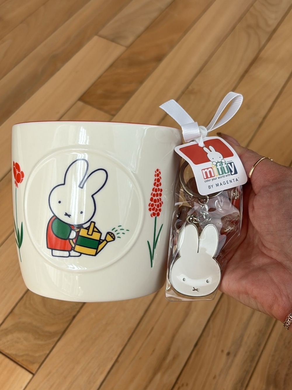 Miffy Ceramic Mug with Keychain